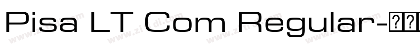 Pisa LT Com Regular字体转换